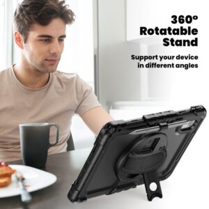 Tech-Protect Solid dėklas skirtas Lenovo Idea Tab 11.0 TB-336 - juodos spalvos - Image 6