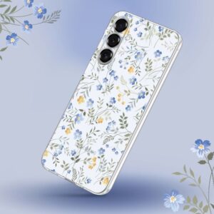 Tech-Protect FlexAir+ dėklas skirtas Samsung Galaxy A17 4G / 5G - Daisies with Leaves - Image 2