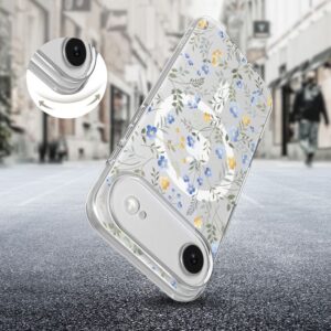 Tech-Protect FlexAir MagSafe dėklas skirtas Apple iPhone 17 Air - Daisies with Leaves - Image 5