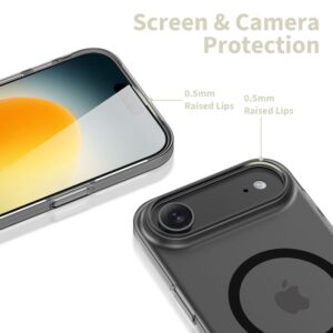 Tech-Protect MagFlex MagSafe dėklas skirtas Apple iPhone 17 Air - matinis juodos spalvos - Image 4