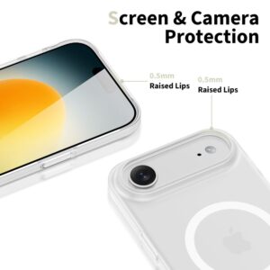 Tech-Protect MagFlex MagSafe dėklas skirtas Apple iPhone 17 Air - skaidrus matinis - Image 3