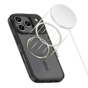 Tech-Protect MagMat XT 4-set MagSafe dėklas skirtas Apple iPhone 17 Pro Max - matinis juodos spalvos - Image 2