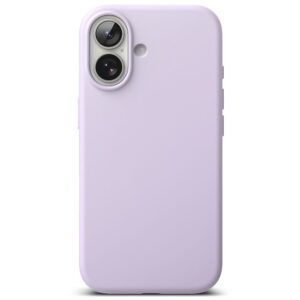 Ringke Silicone Magnetic MagSafe dėklas skirtas Apple iPhone 17 - violetinės spalvos - Image 4