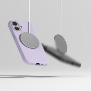 Ringke Silicone Magnetic MagSafe dėklas skirtas Apple iPhone 17 - violetinės spalvos - Image 8