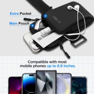 Tech-Protect M7 Universal Sport Armband Case - juodos spalvos - Image 9