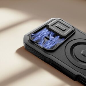 Tech-Protect Kevlar MagSafe dėklas skirtas Apple iPhone 17 - juodos spalvos - Image 6