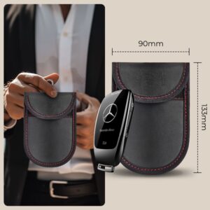 Tech-Protect KLR100 RFID dėklas - juodos spalvos ir raudonos spalvos - Image 6