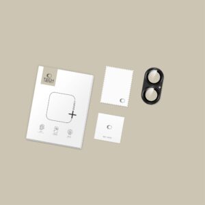 Tech-Protect Camfull Fit+ Camera Cover skirta Apple iPhone 17 - Black - Image 4