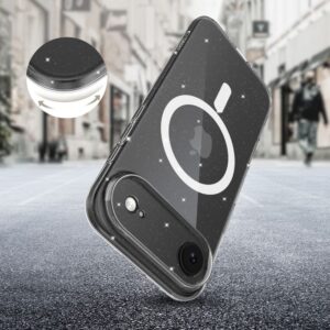 Tech-Protect FlexAir MagSafe dėklas skirtas Apple iPhone 17 Air - skaidrus Glitter - Image 5