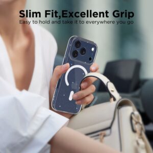 Tech-Protect FlexAir MagSafe dėklas skirtas Apple iPhone 17 Pro Max - skaidrus Glitter - Image 4