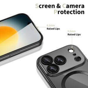 Tech-Protect MagFlex MagSafe dėklas skirtas Apple iPhone 17 - skaidrus juodos spalvos - Image 3