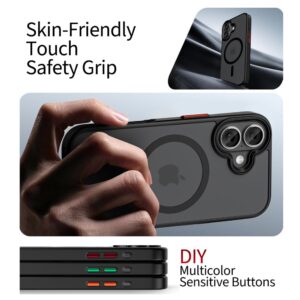 Tech-Protect MagMat XT 4-set MagSafe dėklas skirtas Apple iPhone 17 - matinis juodos spalvos - Image 4