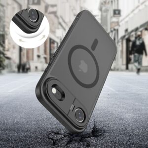 Tech-Protect MagStand MagSafe dėklas skirtas Apple iPhone 17 Air - matinis juodos spalvos - Image 5