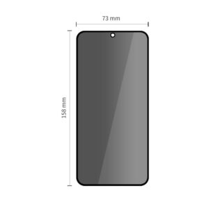 Tech-Protect Glass Spy+ 2-pack privacy glass skirta Samsung Galaxy S25 FE - Image 2