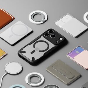 Ringke Fusion X Magnetic MagSafe dėklas skirtas Apple iPhone 17 Pro Max - juodos spalvos - Image 7