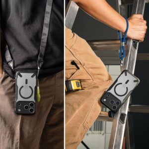 Ringke Fusion X Magnetic MagSafe dėklas skirtas Apple iPhone 17 Pro Max - juodos spalvos - Image 8