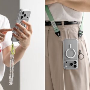 Ringke Fusion Magnetic MagSafe dėklas skirtas Apple iPhone 17 Pro - skaidrus - Image 8