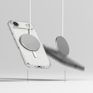 Ringke Fusion Magnetic MagSafe dėklas skirtas Apple iPhone 17 Air - skaidrus - Image 6