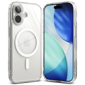 Ringke Fusion Magnetic MagSafe dėklas skirtas Apple iPhone 17 - skaidrus - Image 2