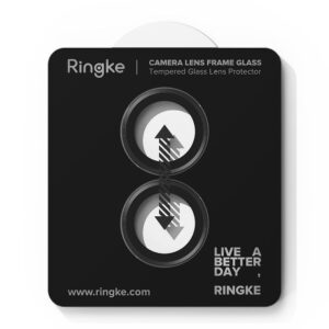 Ringke Camera Frame Protector 2-pack skirtas Apple iPhone 17 - juodos spalvos - Image 4