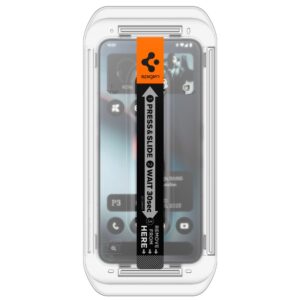 Spigen Glas.TR EZ Fit Apsauginis srtiklas 2-pack skirtas Nothing Phone 3 - Transparent - Image 4
