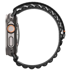 Apyrankė Spigen WBF1 Strap for Apple Watch 44 / 45 / 46 / 49 mm - juodos spalvos - Image 6