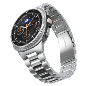 Spigen Modern Fit Band for Samsung Galaxy Watch 40/44/46 mm - Silver - Image 8