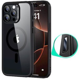 ESR Hybrid Camera Control Apple iPhone 16 Pro Max, skaidrus juodos spalvos - Image 1