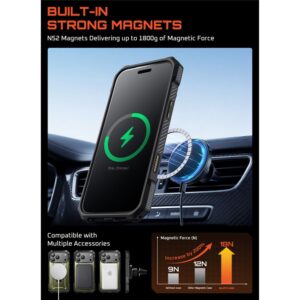 Supcase UB Grip Mag MagSafe dėklas skirtas Apple iPhone 17 Pro - žalios spalvos - Image 5