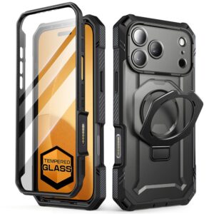 Supcase UB Grip Pro Mag MagSafe dėklas skirtas Apple iPhone 17 Pro - juodos spalvos - Image 2