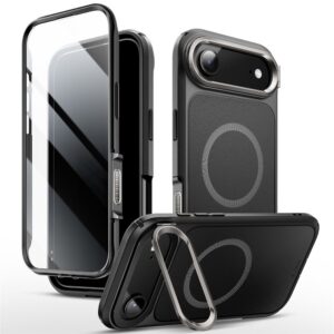 Supcase IBLSN Ares Flip Mag MagSafe dėklas skirtas Apple iPhone 17 Air - juodos spalvos - Image 2