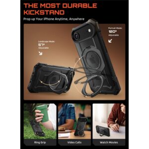 Supcase UB Grip Mag MagSafe dėklas skirtas Apple iPhone 17 Air - juodos spalvos - Image 4
