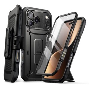 Supcase UB Pro dėklas skirtas Apple iPhone 17 Pro Max - juodos spalvos