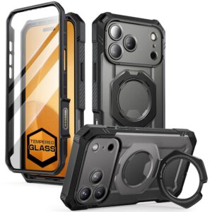 Supcase UB Grip Pro Mag MagSafe dėklas skirtas Apple iPhone 17 Pro Max - juodos spalvos - Image 1