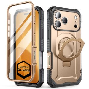 Supcase UB Grip Pro Mag MagSafe dėklas skirtas Apple iPhone 17 Pro Max - auksos spalvos - Image 2