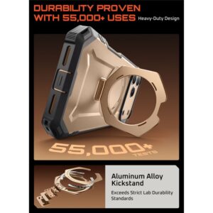 Supcase UB Grip Pro Mag MagSafe dėklas skirtas Apple iPhone 17 Pro Max - auksos spalvos - Image 5