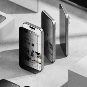 Ringke Easy Slide 2-pack Privacy Glass skirtas Apple iPhone 17 Pro Max - Image 3