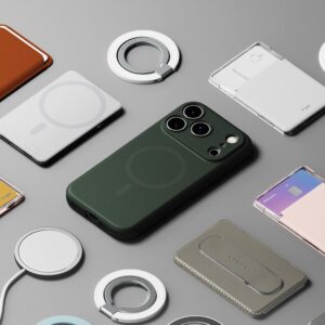 Ringke Onyx Magnetic MagSafe dėklas skirtas Apple iPhone 17 Pro - žalios spalvos - Image 7