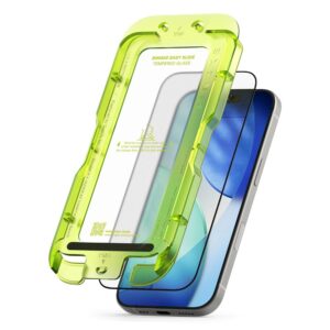 Ringke Easy Slide 2-pack apsauginis stiklas skirtas Apple iPhone 17 - juodos spalvos - Image 2