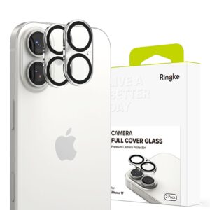 Ringke Camera Full Cover 2-pack skirtas Apple iPhone 17 - juodos spalvos