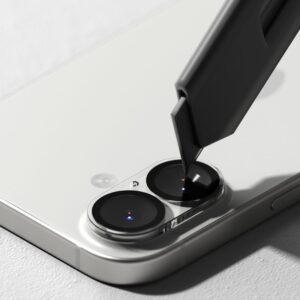 Ringke Camera Full Cover 2-pack skirtas Apple iPhone 17 - juodos spalvos - Image 5