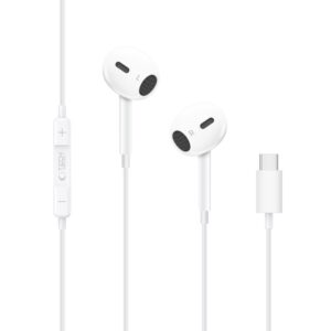 Tech-Protect Ultraboost Core G2 USB-C ausinės - baltos spalvos - Image 2