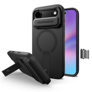 Tech-Protect Kevlar Aura MagSafe dėklas skirtas Apple iPhone Air - juodos spalvos