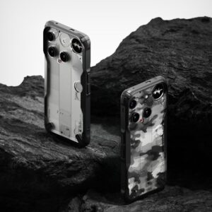 Ringke Fusion X dėklas skirtas Nothing Phone 3 - pilkos spalvos and juodos spalvos - Image 5