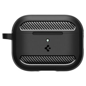 Spigen Rugged Armor dėklas skirtas AirPods 3 - Matte juodos spalvos - Image 2