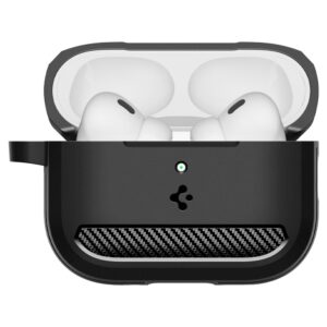Spigen Rugged Armor dėklas skirtas AirPods 3 - Matte juodos spalvos - Image 3