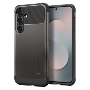 Spigen Slim Armor Mag MagSafe dėklas skirtas Samsung Galaxy S25 FE - pilkos spalvos