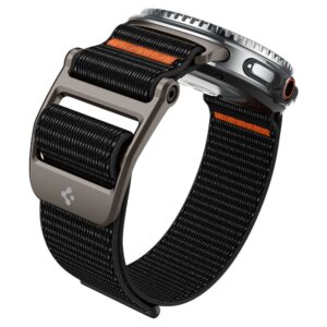 Spigen DuraPro Flex apyrankė skirti Samsung Galaxy Watch 40/44/46 mm - juodos spalvos - Image 8