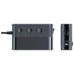 3MK Car Power Splitter 120W PD QC PPS 3xUSB-A 1xUSB-C 3xDC juodos spalvos - Image 3