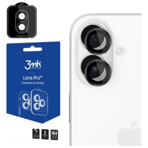 3MK kameros apsauga Pro skirta Apple iPhone 17 juodos spalvos - Image 1